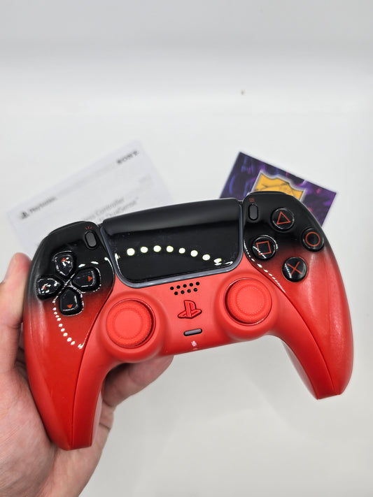 Mando PS5 Rojo Bicolor