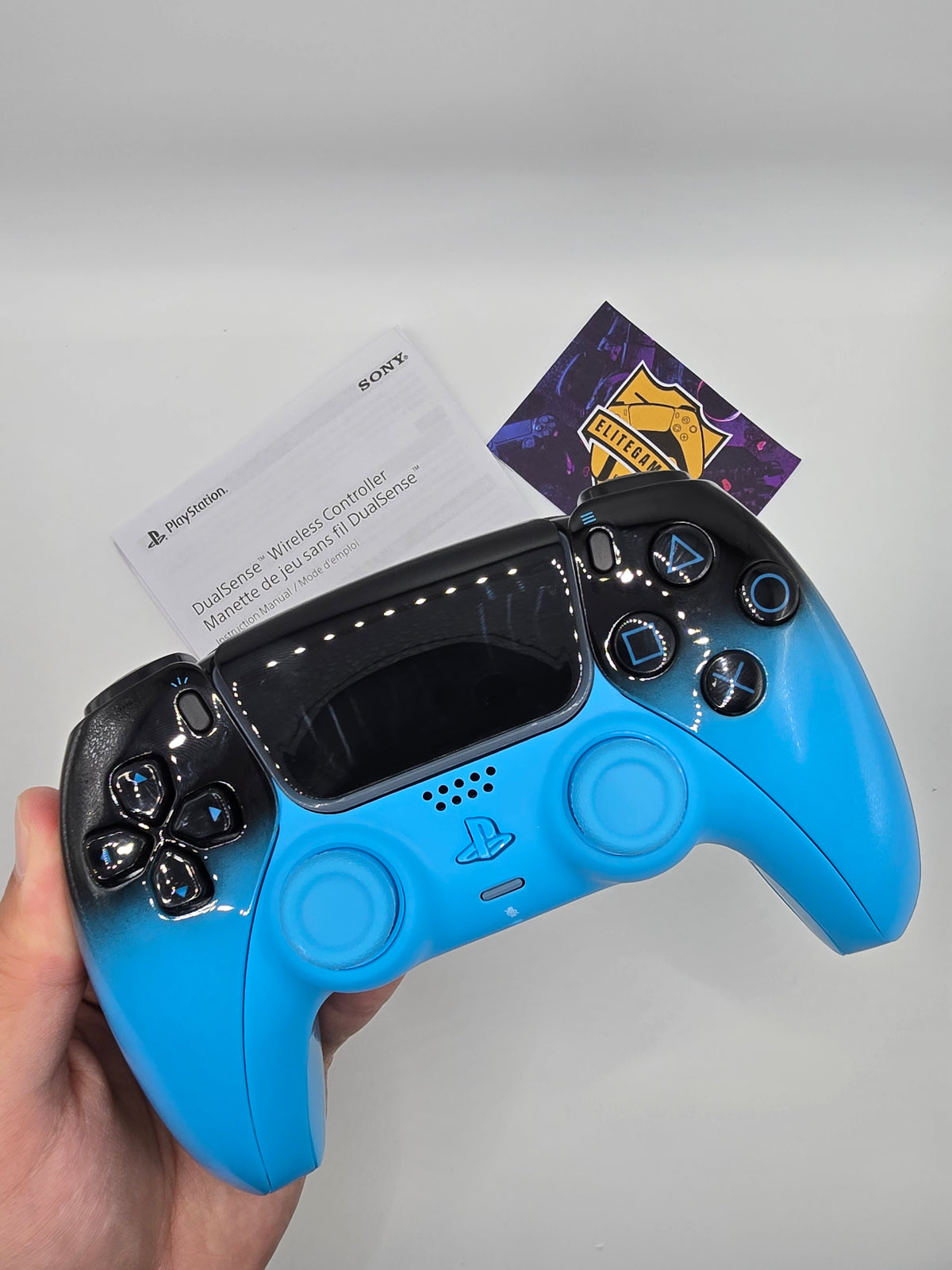 Mando PS5 Azul Bicolor