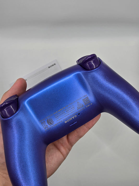Mando PS5 Azul Cromado