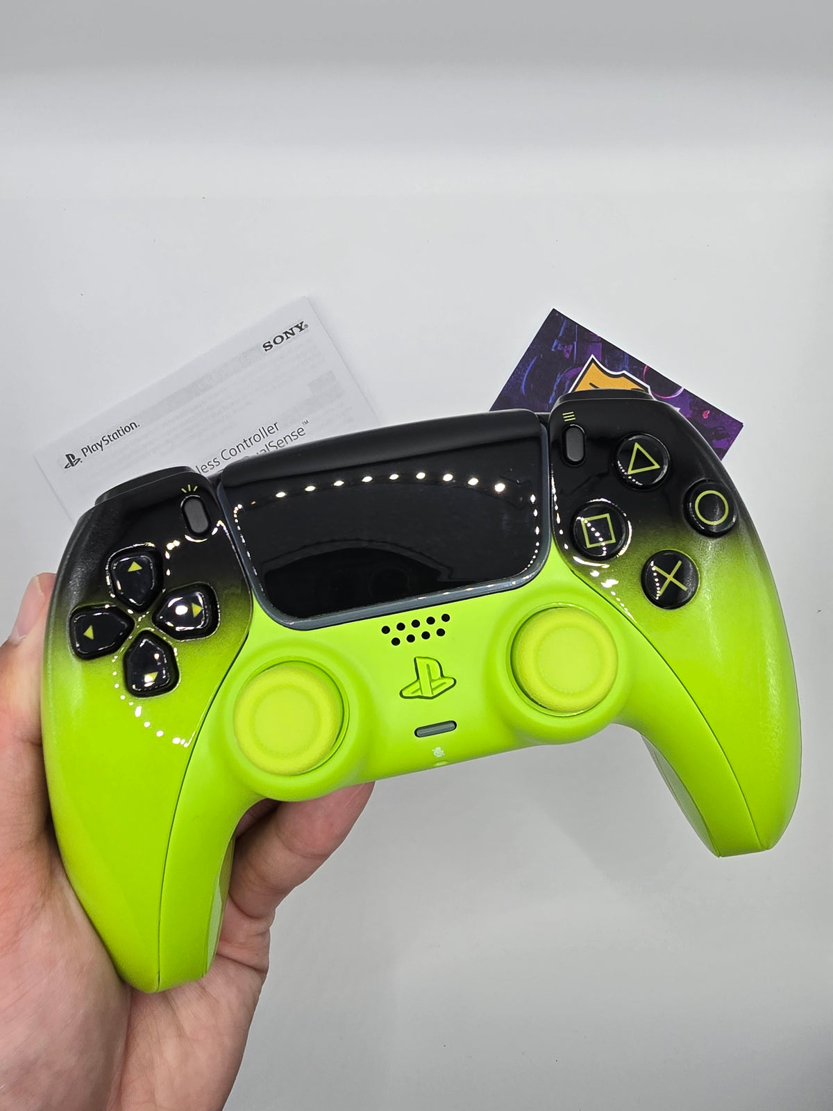Mando PS5 Verde Bicolor
