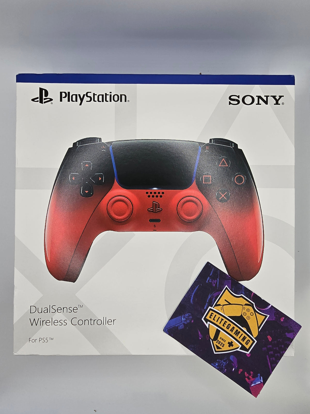 Mando PS5 Rojo Bicolor