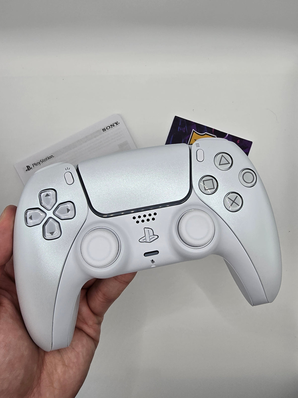Mando PS5 Blanco Perla
