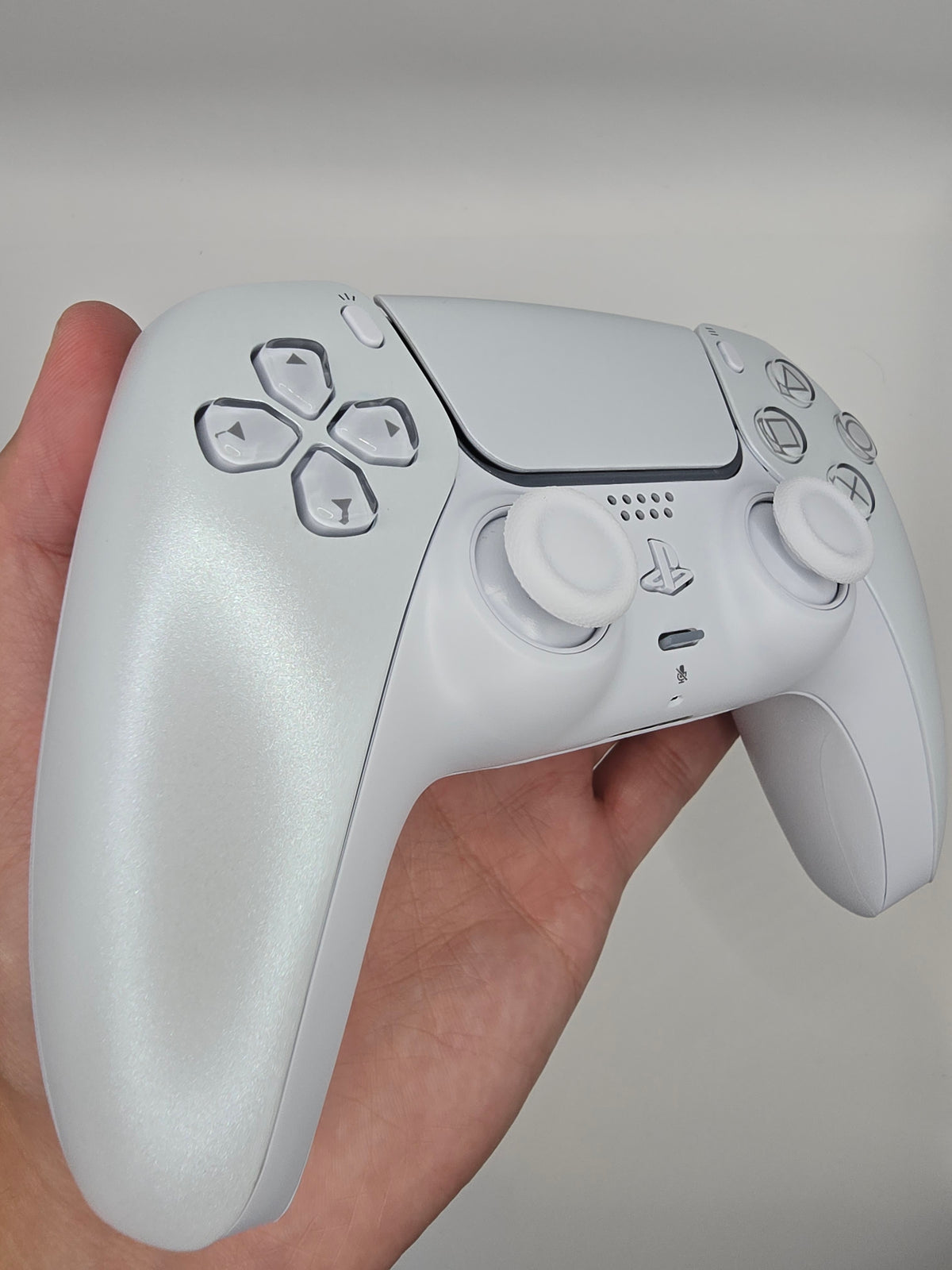 Mando PS5 Blanco Perla