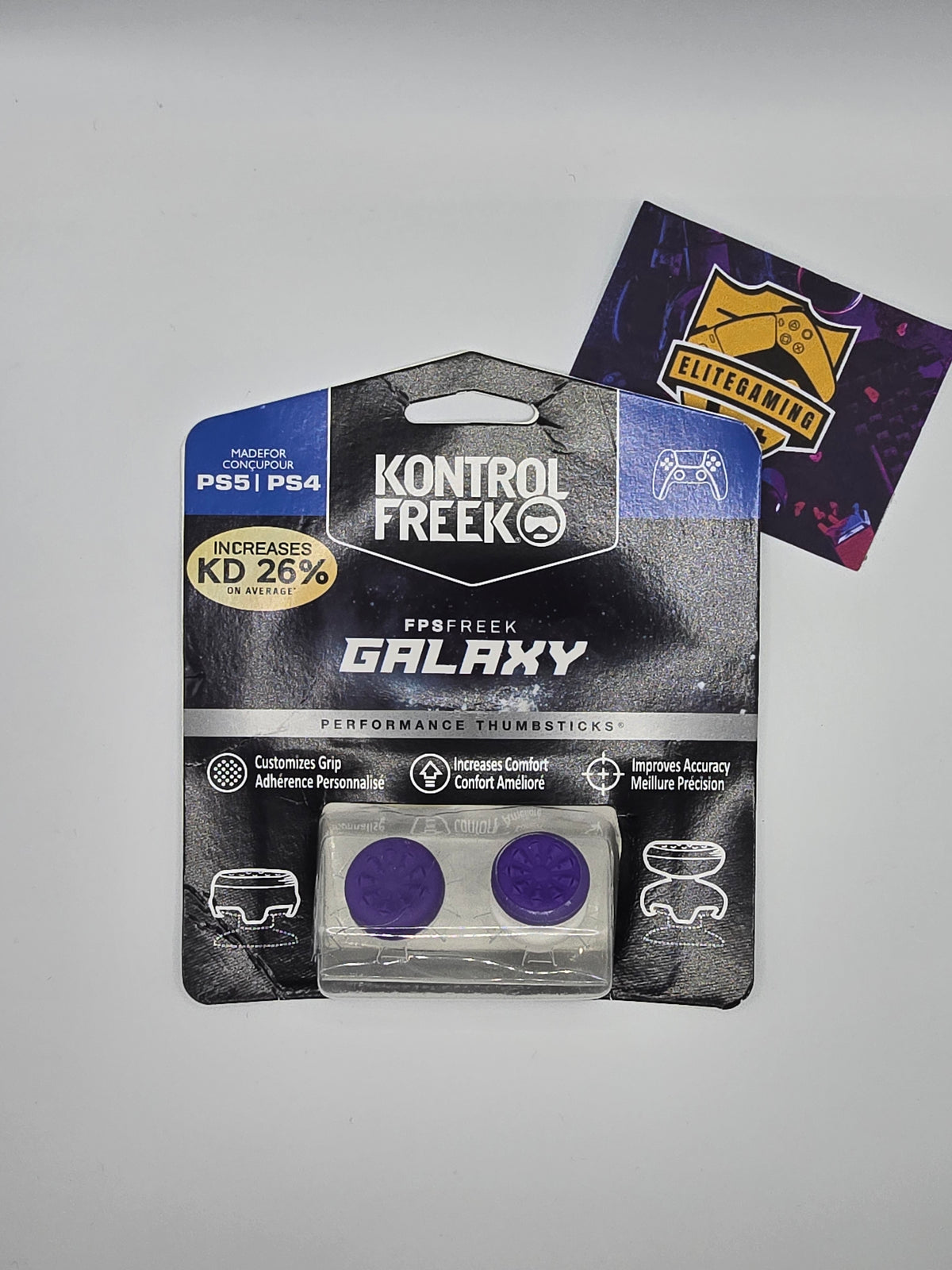 Grips Galaxy Morado PS5/PS4